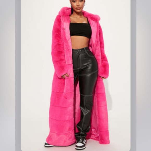 Fashion Nova Jackets & Coats Fashion Nova Full Length Luxe Life